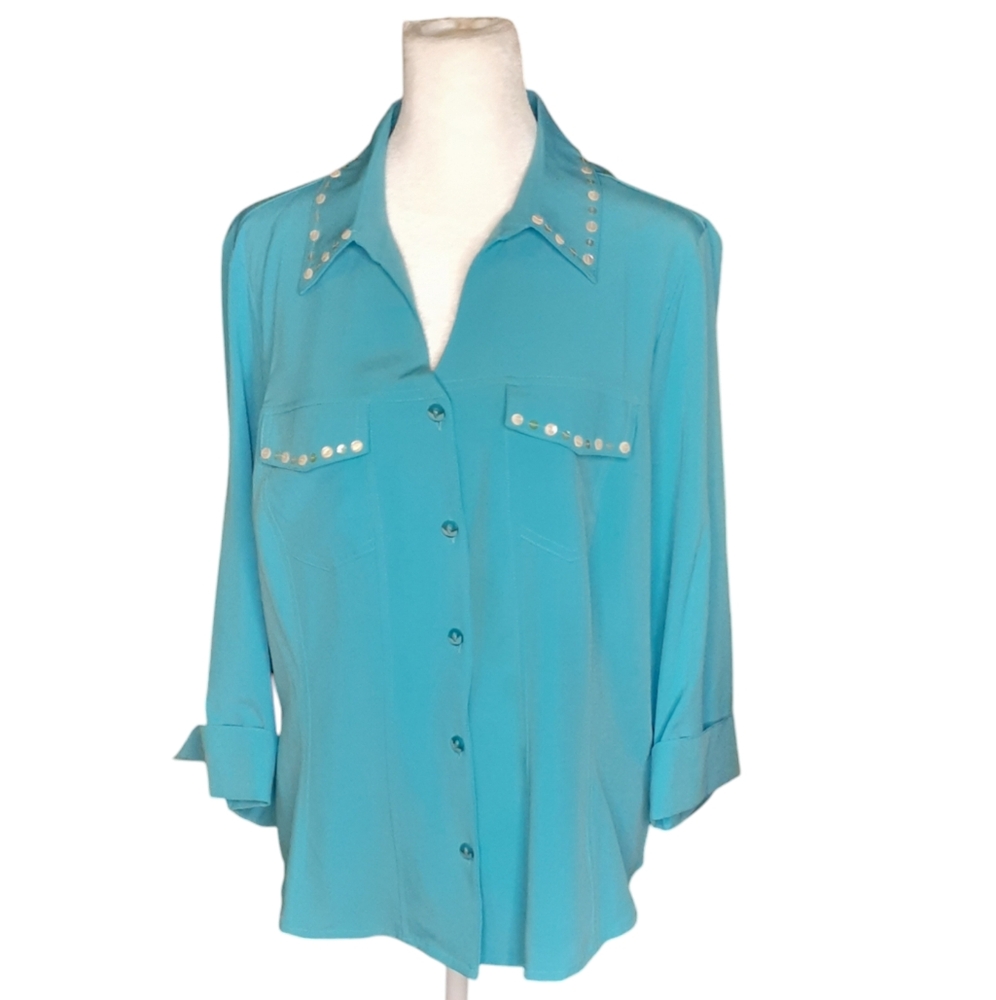 Covington blouse excellent size l